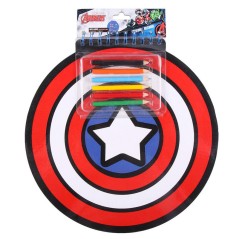 Libreta colores Capitan America Marvel