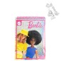 Set papeleria coloreable Barbie