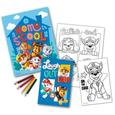 Set Colorear +  cuaderno Patrulla Canina Paw Patrol