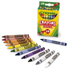 Blister 24 Ceras Crayola