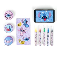 Maletin papeleria coloreable Stitch Disney