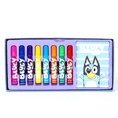 Maletin papeleria coloreable Bluey