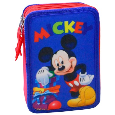 Plumier Mickey Disney triple