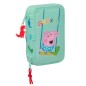 Plumier George Peppa Pig 28pzs doble