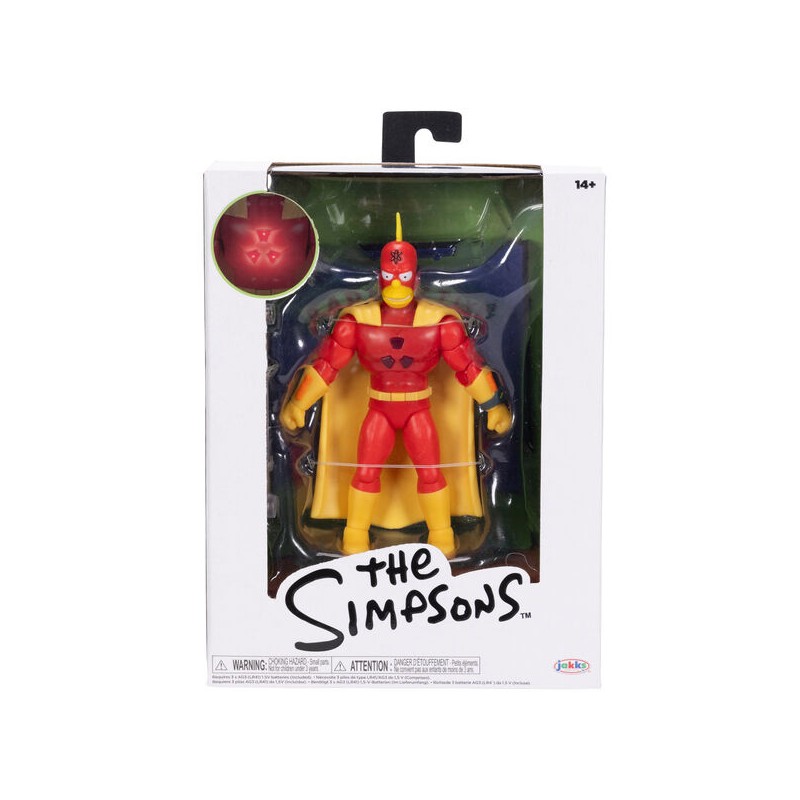 Figura Radioactive Man Los Simpsons 13cm