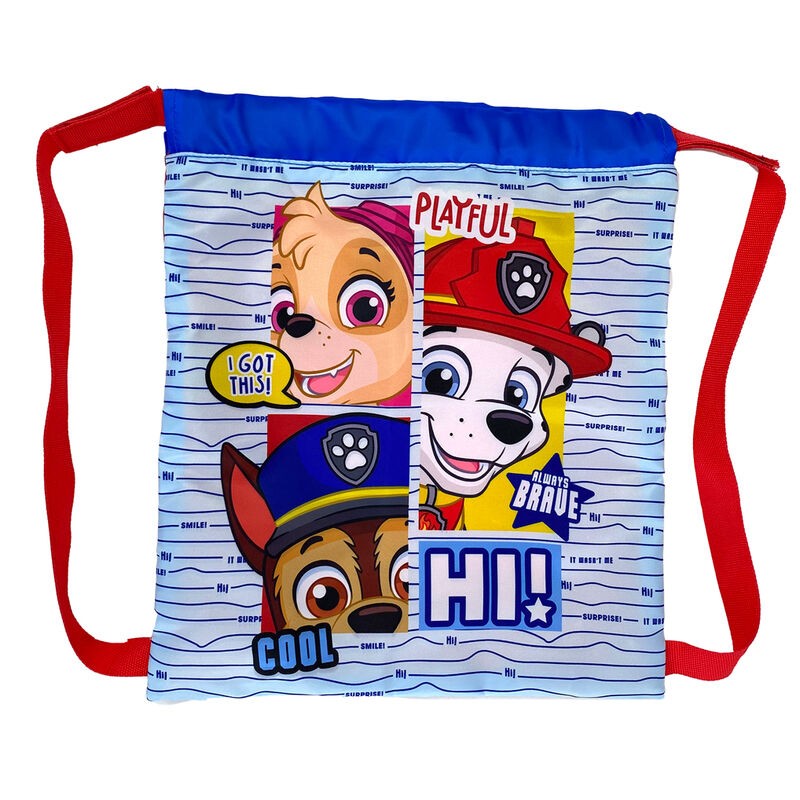 Saco Patrulla Canina Paw Patrol 31cm