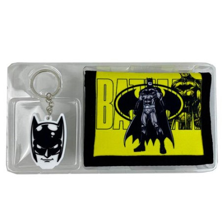 Set cartera + llavero Batman DC Comics