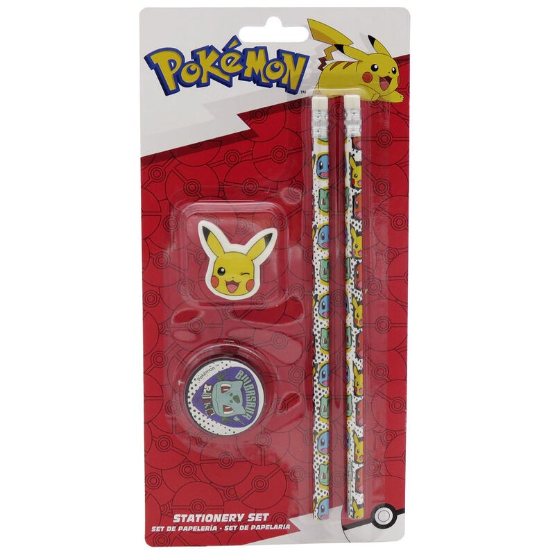 Set Papeleria Pokemon