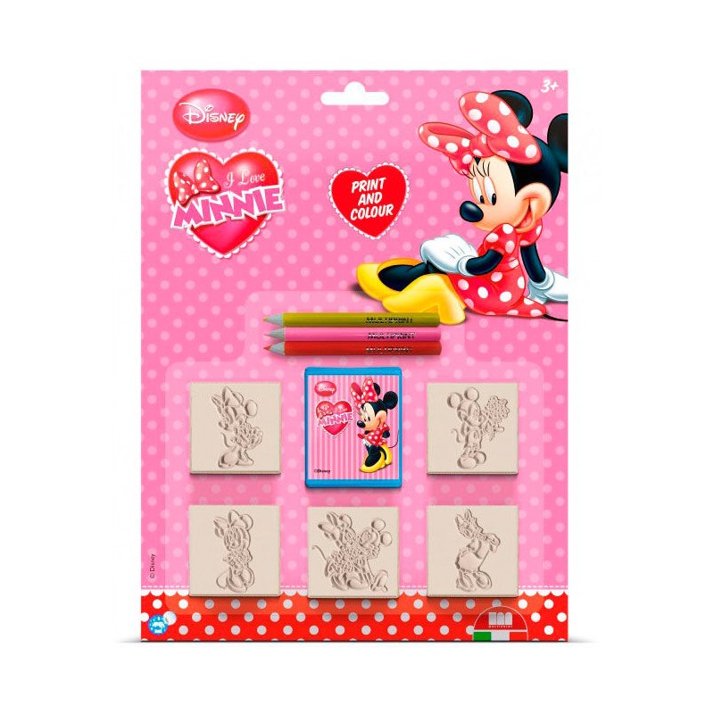 Blister papeleria Minnie Disney 8pzs