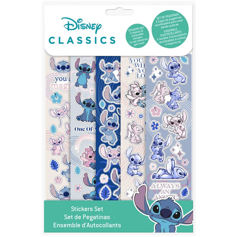 Set pegatinas Stitch Disney