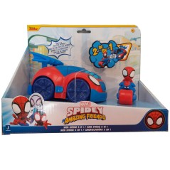 Set Figura Spidey  + Vehiculo Marvel