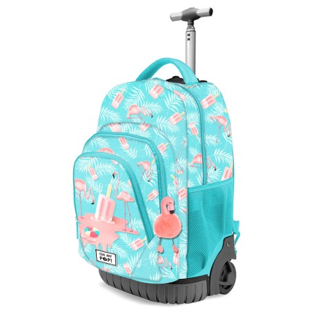 Trolley Flamingo Oh My Pop! 47cm