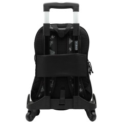 Mochila Dark Black Fortnite + Carro Toybags 42cm