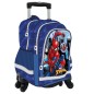 Mochila Spiderman Marvel + Carro Toybags 41,5cm