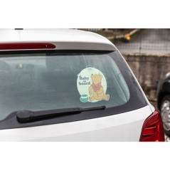 Señal coche baby on board Winnie the Pooh Disney