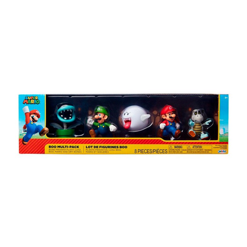 Blister Figuras Super Mario Bros 6cm