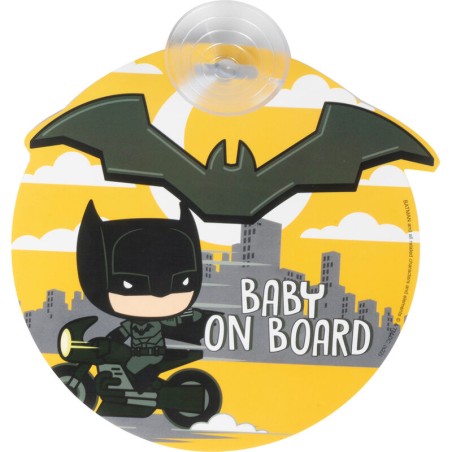 Señal coche baby on board Batman DC Comics