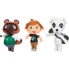 Blister 3 Figuras Animal Crossing 6cm