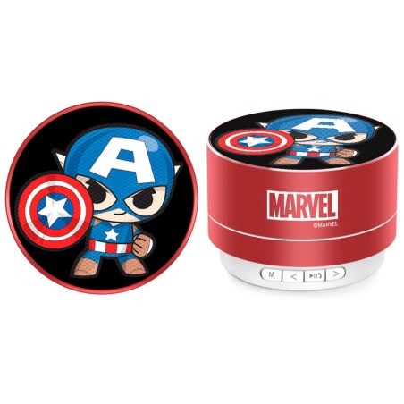 Altavoz portatil inalambrico Capitan America Marvel