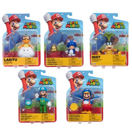 Figura serie 31 Super Mario Bros 10cm surtido