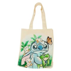 Bolsa shopping Primavera Stitch Disney Loungefly 35cm