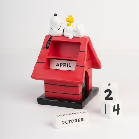 Calendario Perpetuo 3D Doghouse Snoopy