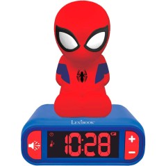 Despertador 3D digital Spiderman Marvel