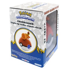 Lampara despertador Led Charmander Pokeball Pokemon