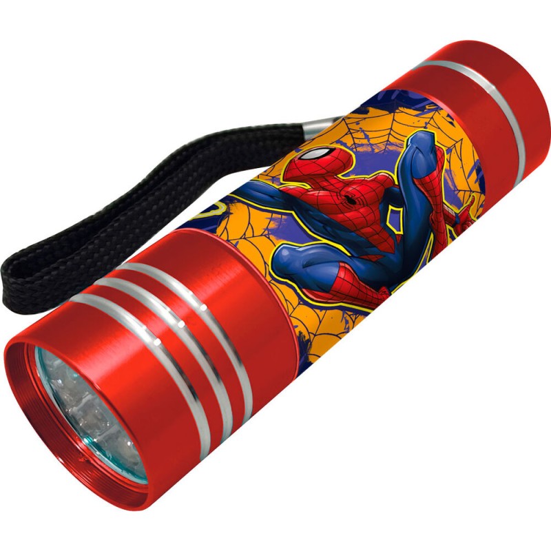 Linterna LED aluminio Spiderman Marvel surtido