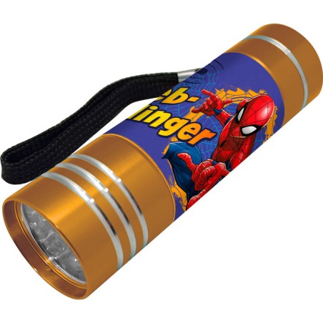 Linterna LED aluminio Spiderman Marvel surtido