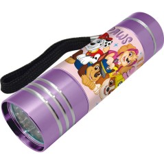 Linterna LED aluminio Patrulla Canina Paw Patrol surtido