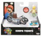 Vehiculo + figura Super Mario Bros La Pelicula Mario Kart 6cm surtido