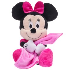 Peluche Minnie Blankie Disney 21cm