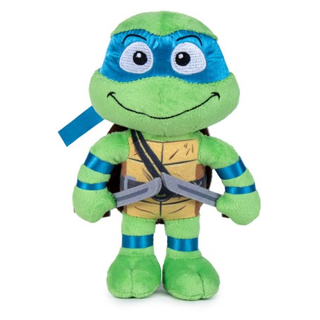 Peluche Leonardo movie Tortugas Ninja 28cm