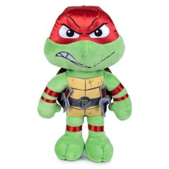 Peluche Rafael Mutant Mayhem Tortugas Ninja 21cm