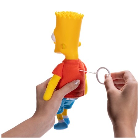 Peluche parlante Bart Shelf Los Simpsons ingles 33cm