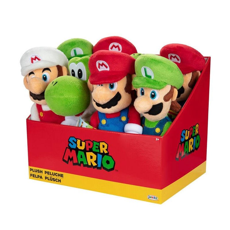 Peluche Super Mario 23cm surtido