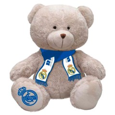 Peluche Osito Bufanda Real Madrid 20cm