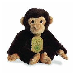 Peluche Chimpance Eco Nation 24cm