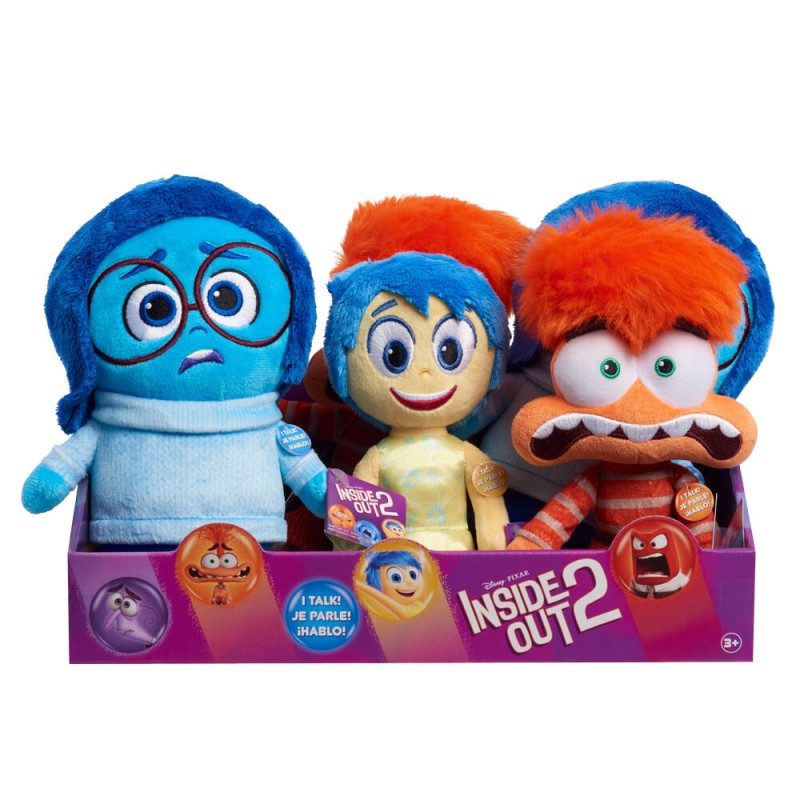 Peluche Del Reves 2 Disney Pixar 25cm sonido ingles surtido