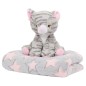 Peluche + Manta suave Gato Candy 22cm