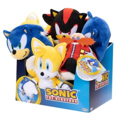 Peluche serie 10 Sonic the Hedgehog 23cm surtido