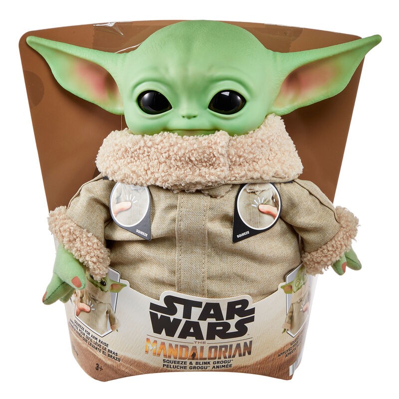 Muñeco peluche Grogu Star Wars 28cm sonido