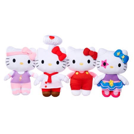 Peluche Super Style Hello Kitty 20cm surtido