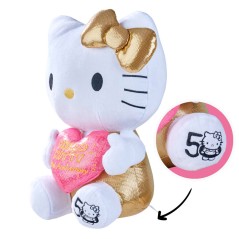 Peluche 50th Anniversario Hello Kitty 30cm