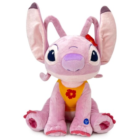 Peluche Angel Hawaii Stitch Disney 30cm sonido