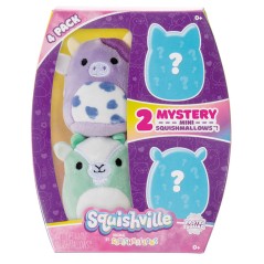 Blister peluches Squishmallows 5cm surtido