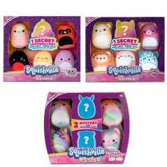 Set peluches Squishmallows 5cm surtido