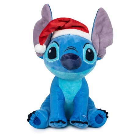 Peluche Stitch Christmas Disney soft sonido 26cm