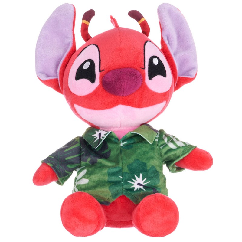 Peluche Hawaiian Leroy Stitch Disney 27cm